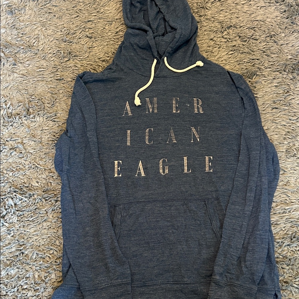 American Eagle Outfitters Blue Hoodie